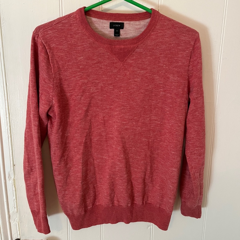 J. Crew nantucket red crewneck sweatshirt